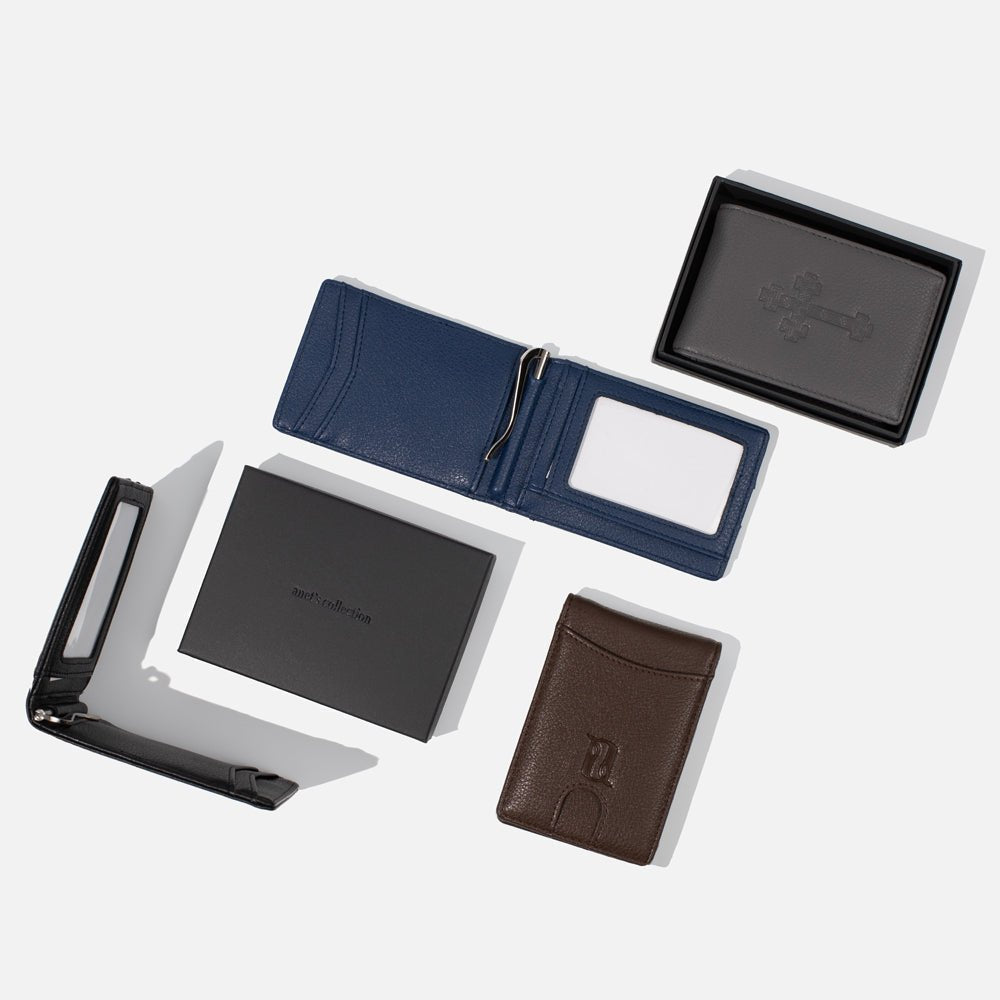 Cross- Khatchkar Men wallet Armenian Gifts La Vie Bien Cross- Khatchkar Men wallet