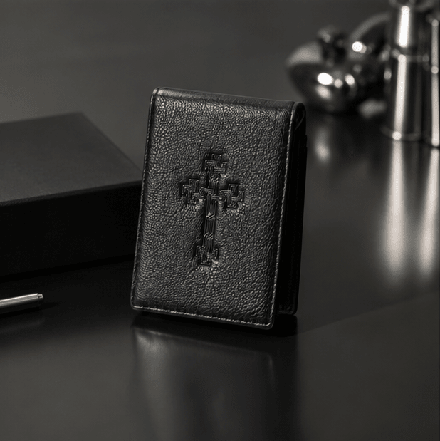 Cross- Khatchkar Men wallet Wallet La Vie Bien Cross- Khatchkar Men wallet