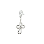 Cross silver charm charm La Vie Bien Cross silver charm