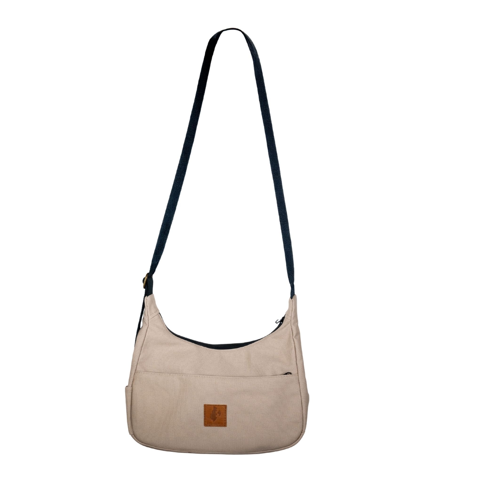 Crossbody Crescent Bag - Canvas Shoulder Bag for Women Crossbody Bags La Vie Bien Crossbody Crescent Bag - Canvas Shoulder Bag for Women