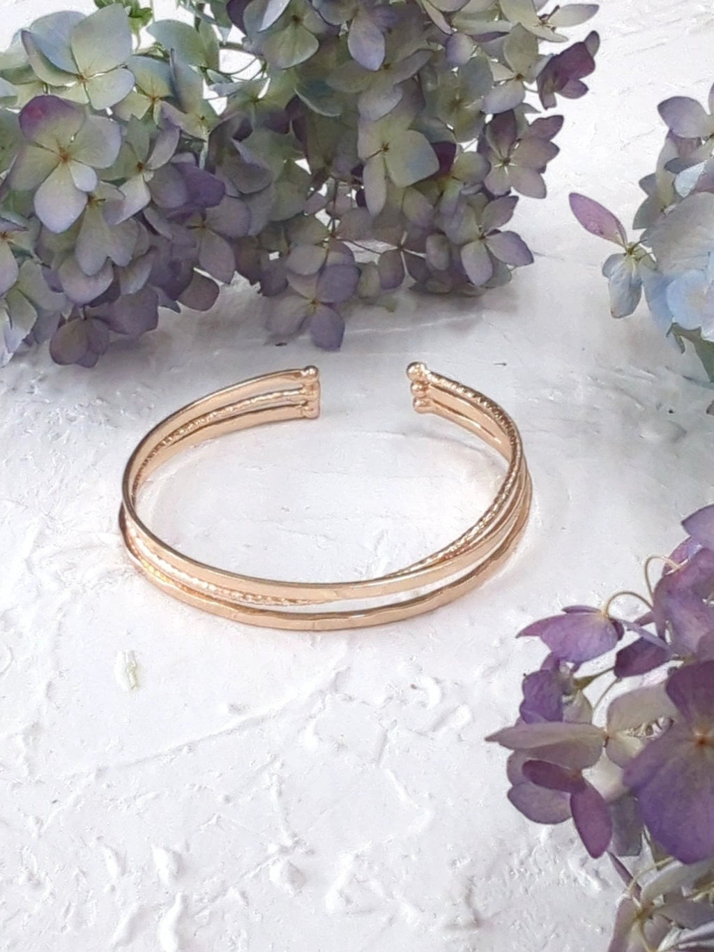 Crossed Branches Cuff Bracelet by Ash & Rose