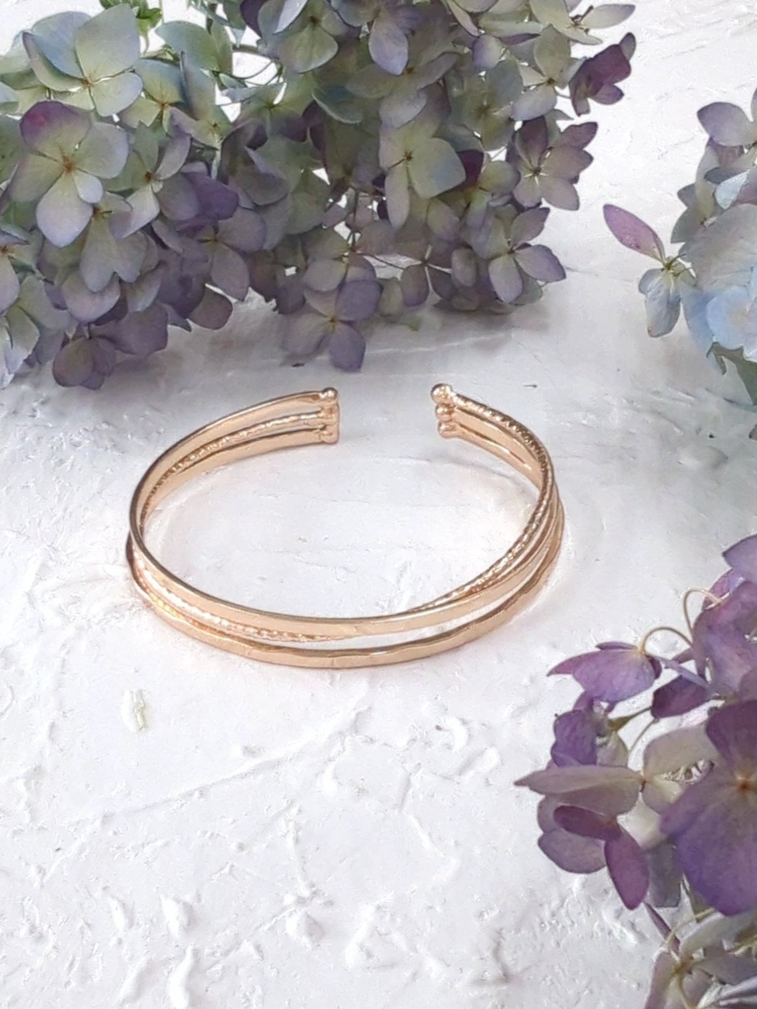 Crossed Branches Cuff Bracelet by Ash & Rose