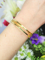 Crossed Branches Cuff Bracelet by Ash & Rose