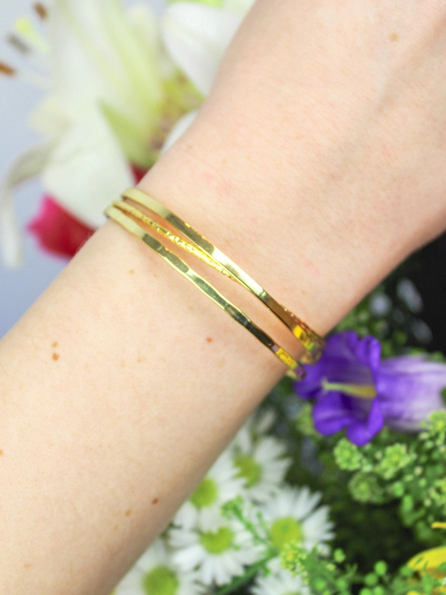 Crossed Branches Cuff Bracelet by Ash & Rose