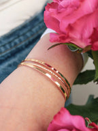 Crossed Branches Cuff Bracelet by Ash & Rose