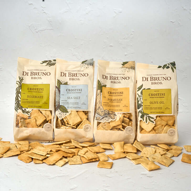 Crostini Sampler Set - Parmesan, Olive Oil, Sea Salt & Rosemary