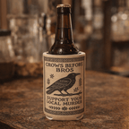 Crows Before Bros Can Cooler Koozie La Vie Bien Crows Before Bros Can Cooler