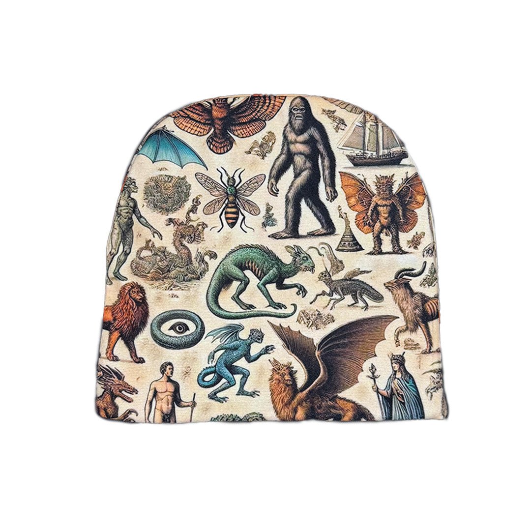 Cryptids and Mythological Creatures Beanie Beanies La Vie Bien Cryptids and Mythological Creatures Beanie