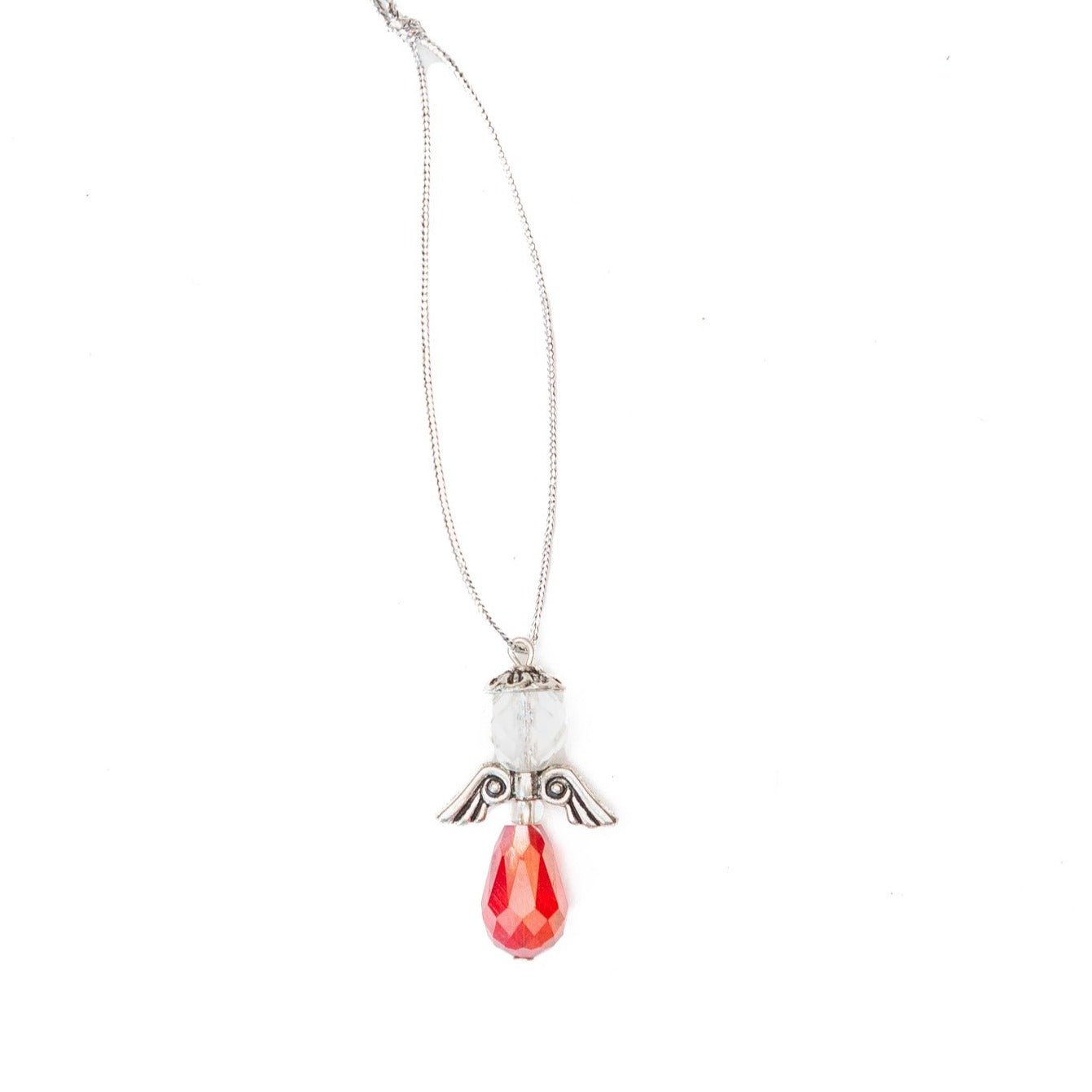 Crystal Bead Angel Ornament Holiday La Vie Bien Crystal Bead Angel Ornament