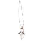 Crystal Bead Angel Ornament Holiday La Vie Bien Crystal Bead Angel Ornament