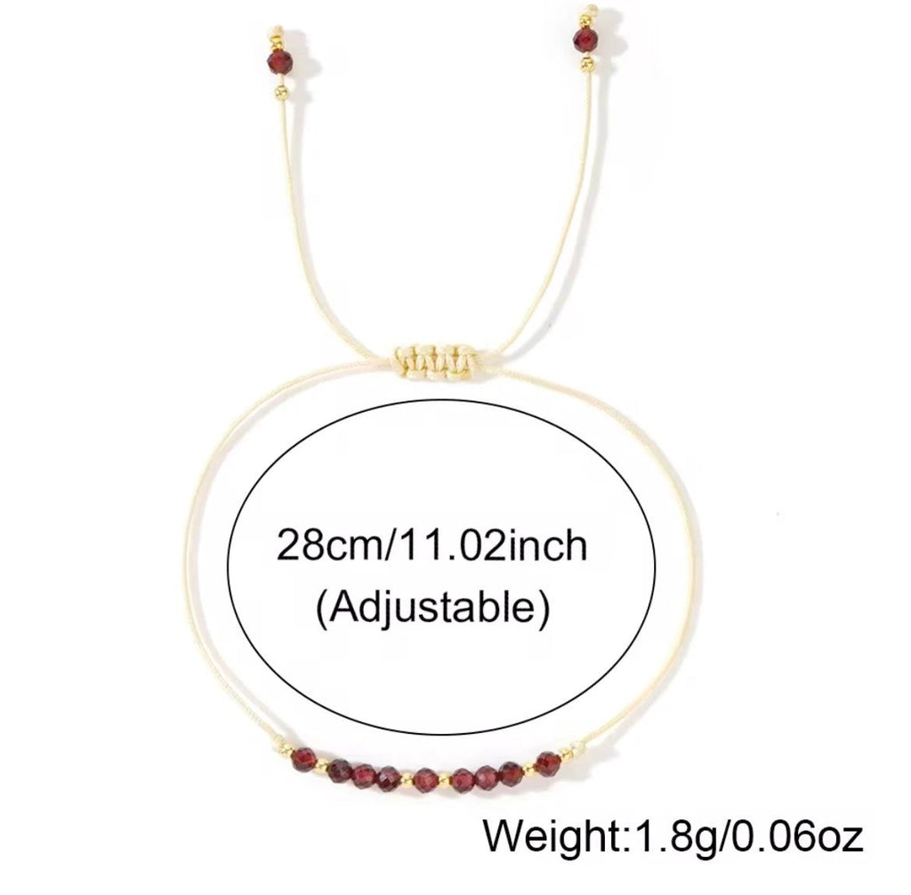 Crystal Birthstone Bracelet