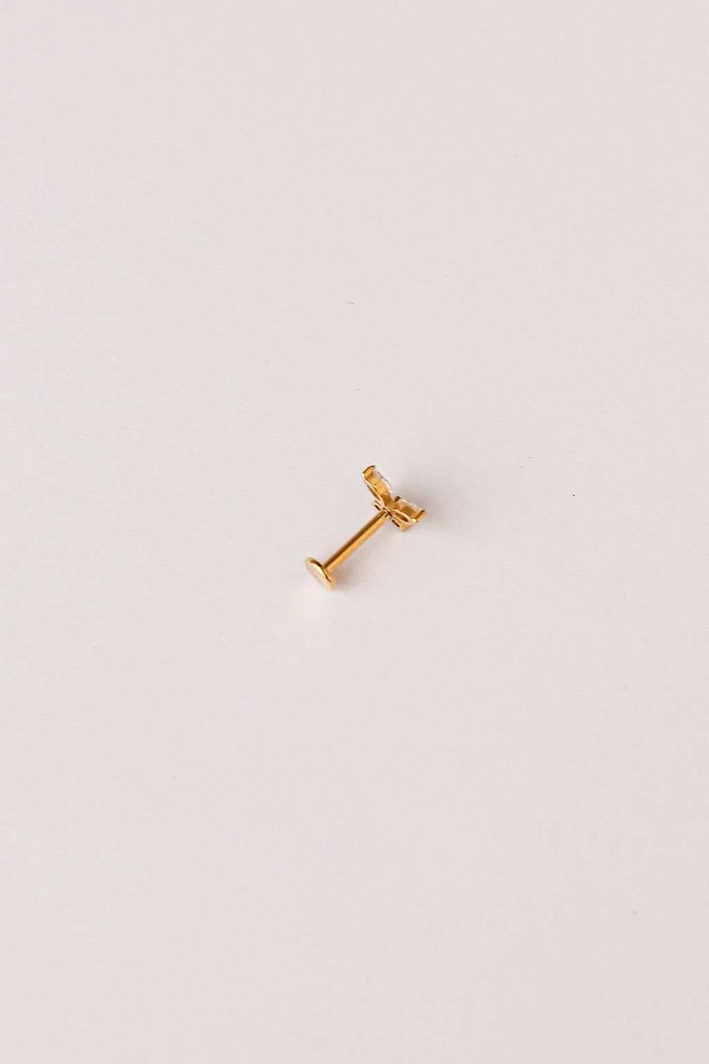 Crystal Butterfly Flat Back Stud by Rose & Clay