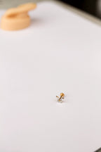 Crystal Butterfly Flat Back Stud by Rose & Clay