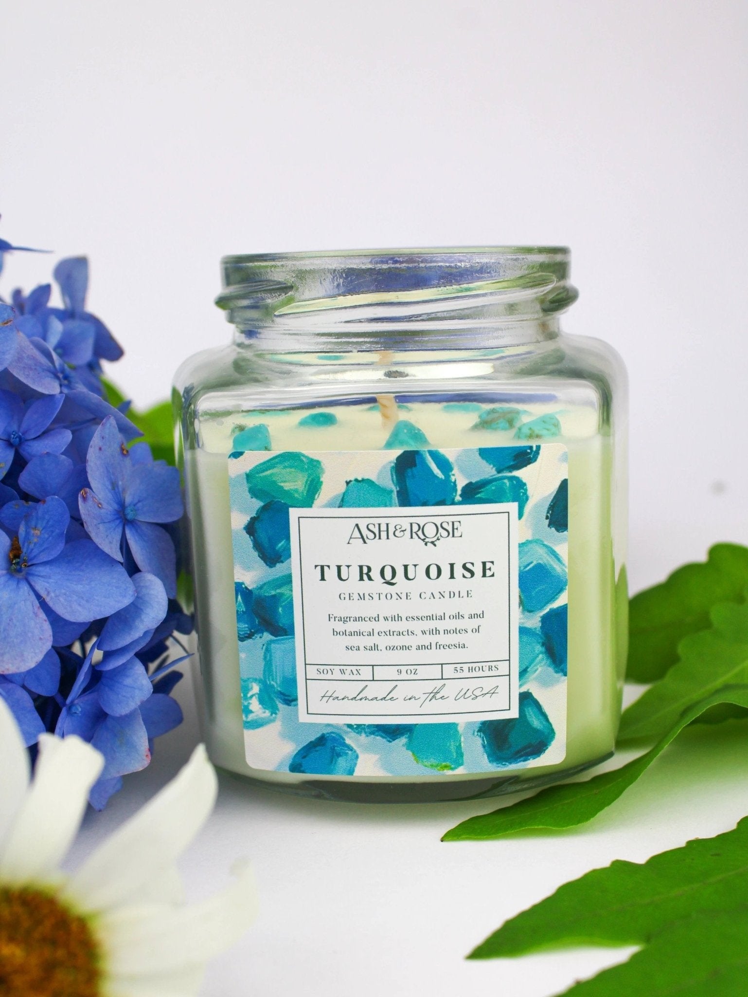 Crystal Candle by Ash & Rose