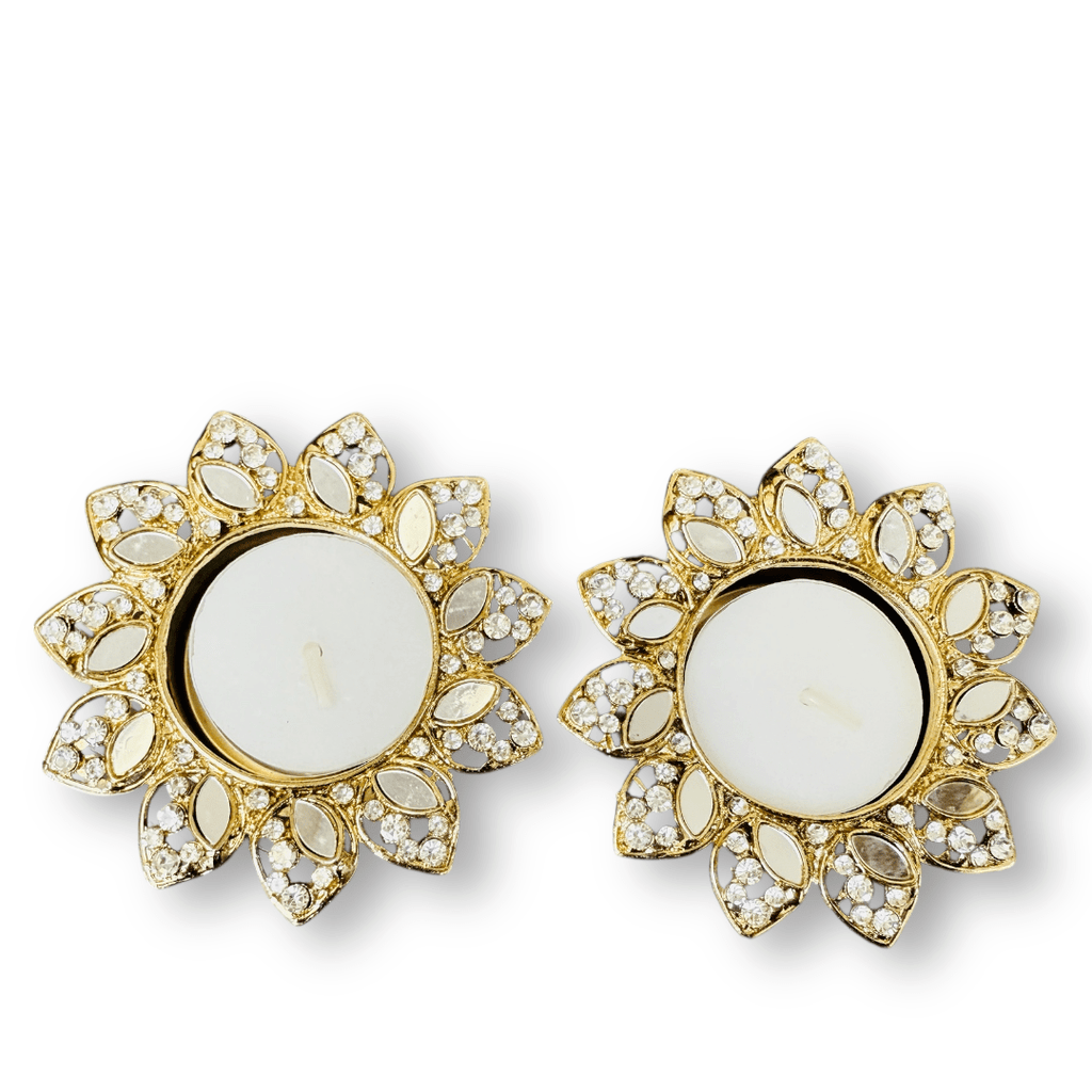 Crystal Diya Set of 2 - Beautiful Return Gifts for Any Occasion - Diwali Gifts La Vie Bien Crystal Diya Set of 2 - Beautiful Return Gifts for Any Occasion - Diwali Gifts