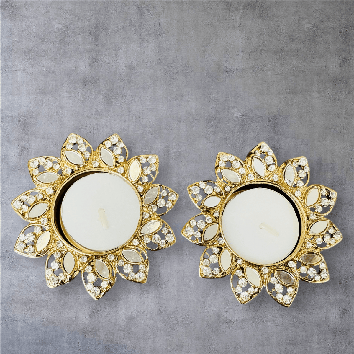 Crystal Diya Set of 2 - Beautiful Return Gifts for Any Occasion - Diwali Gifts La Vie Bien Crystal Diya Set of 2 - Beautiful Return Gifts for Any Occasion - Diwali Gifts