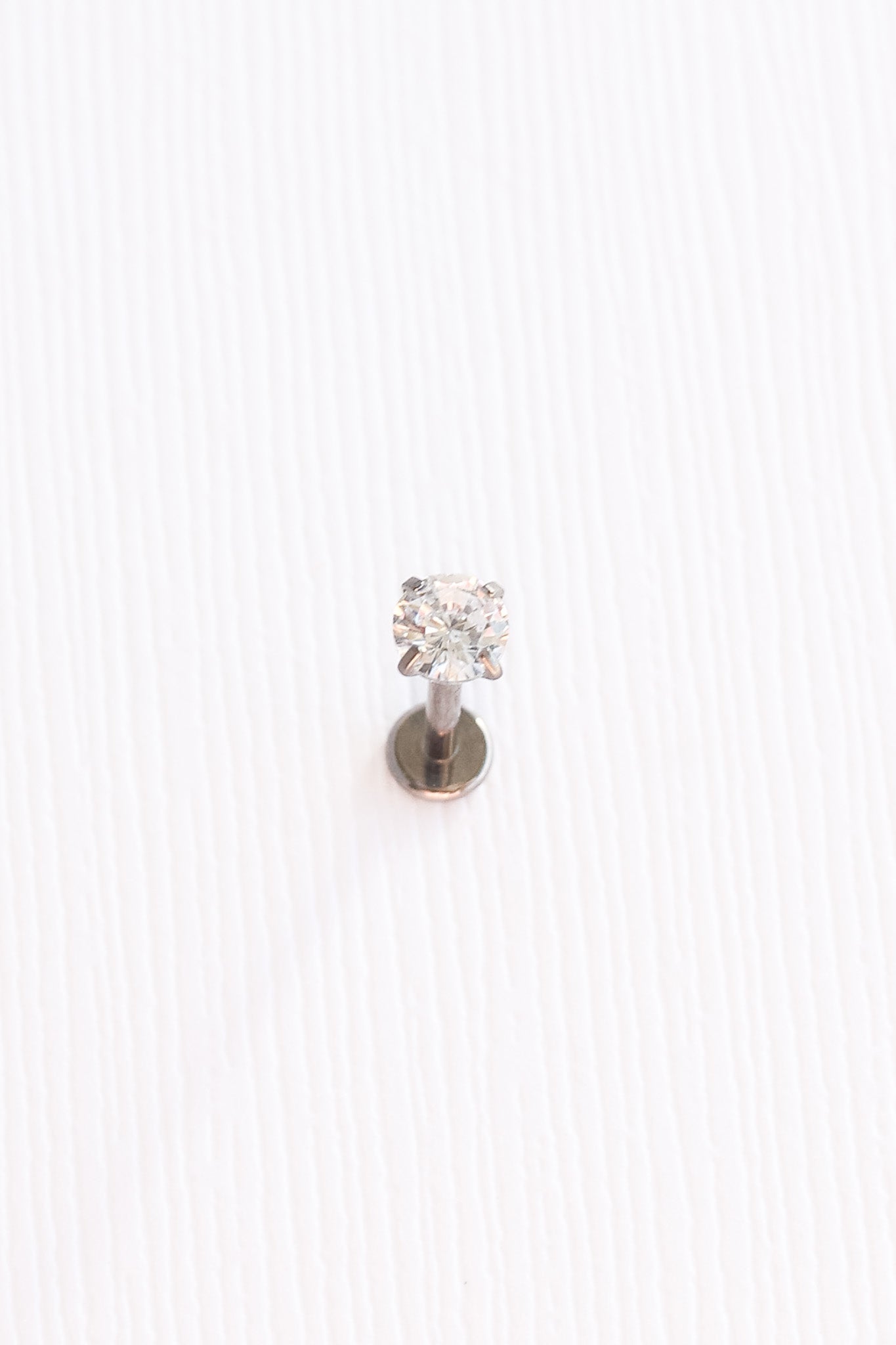 Crystal Flat Back Stud leave in La Vie Bien Crystal Flat Back Stud