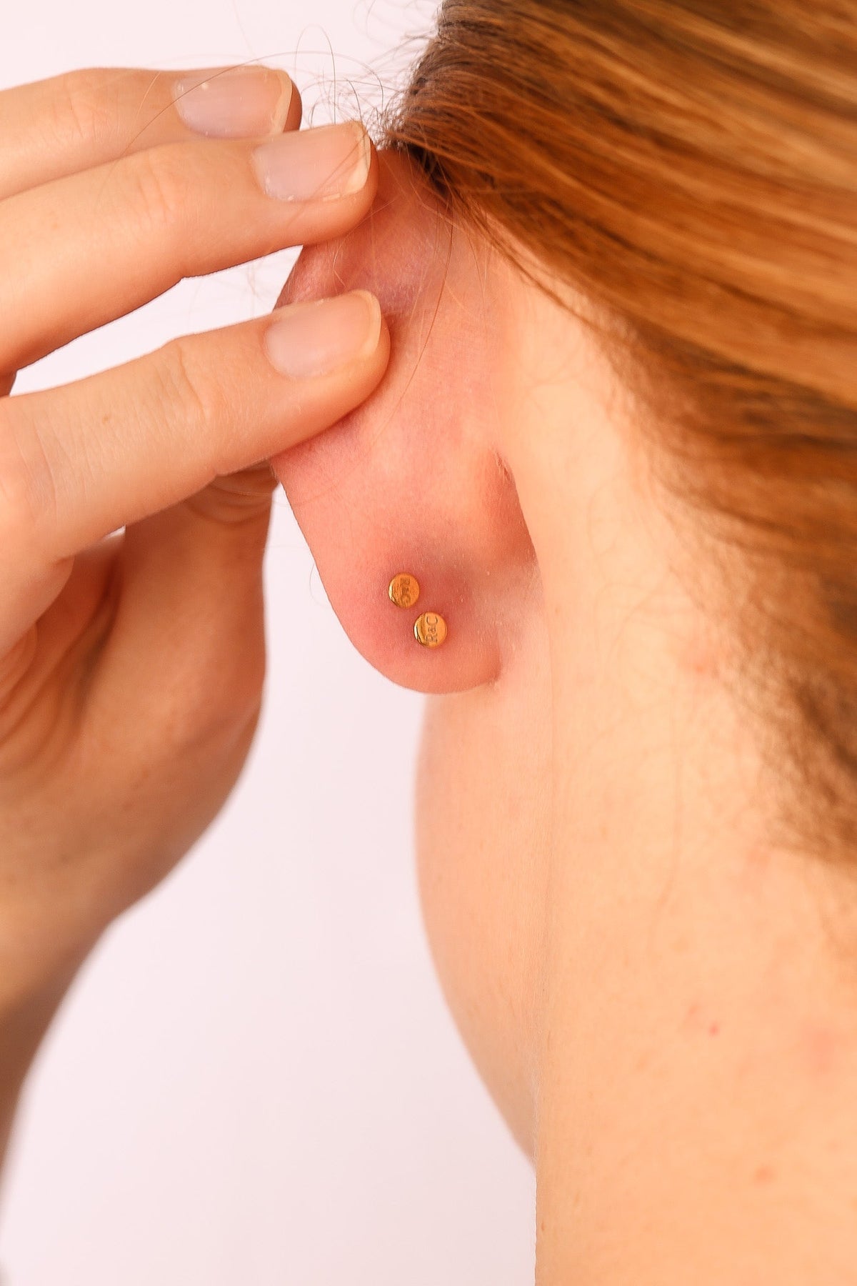 Crystal Flat Back Stud leave in La Vie Bien Crystal Flat Back Stud