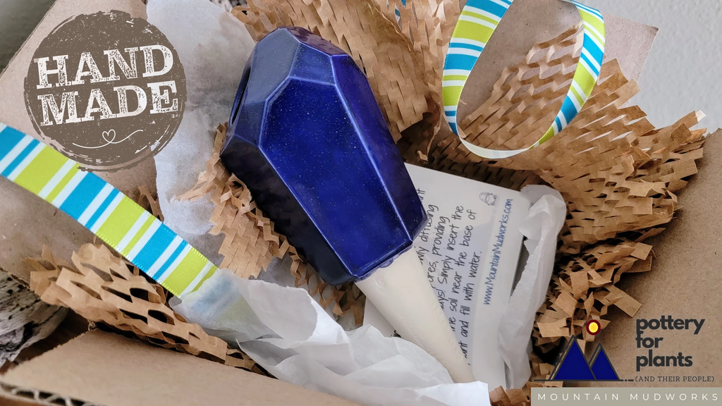 Large Diamond Crystal Watering Spike by Mountain Mudworks