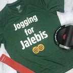 Jogging for Jalebis V-Neck by Modern Desi