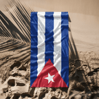Cuba Flag Beach Towel Beach Towel (Generic Brand) La Vie Bien Cuba Flag Beach Towel