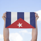 Cuba Flag Rally Towel Rally Towel La Vie Bien Cuba Flag Rally Towel