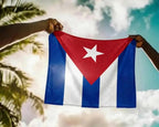 Cuba Flag Rally Towel Rally Towel La Vie Bien Cuba Flag Rally Towel