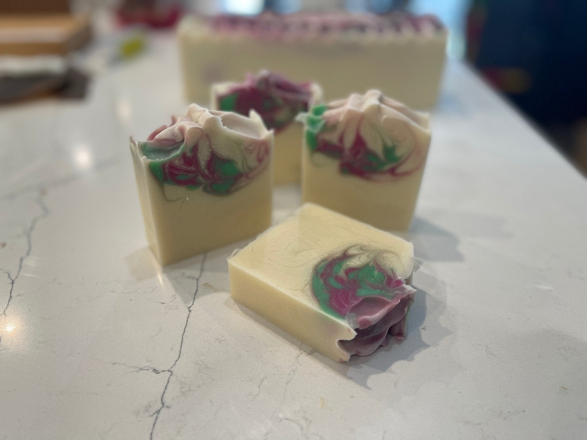Cucumber Melon Luxury Handmade Soap La Vie Bien Cucumber Melon Luxury Handmade Soap