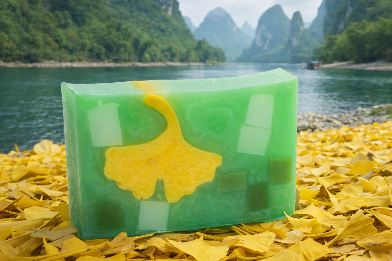 CUCUMBER MELON SOAP SLICE 5.5 oz. CITRUS SENSATIONS La Vie Bien CUCUMBER MELON SOAP SLICE 5.5 oz.