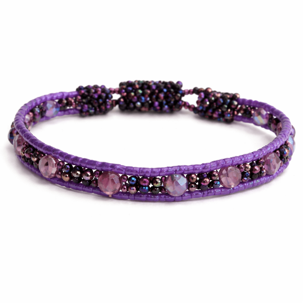 Cuero Bracelet with Magnetic Closure - Guatemala Bracelets La Vie Bien Cuero Bracelet with Magnetic Closure - Guatemala