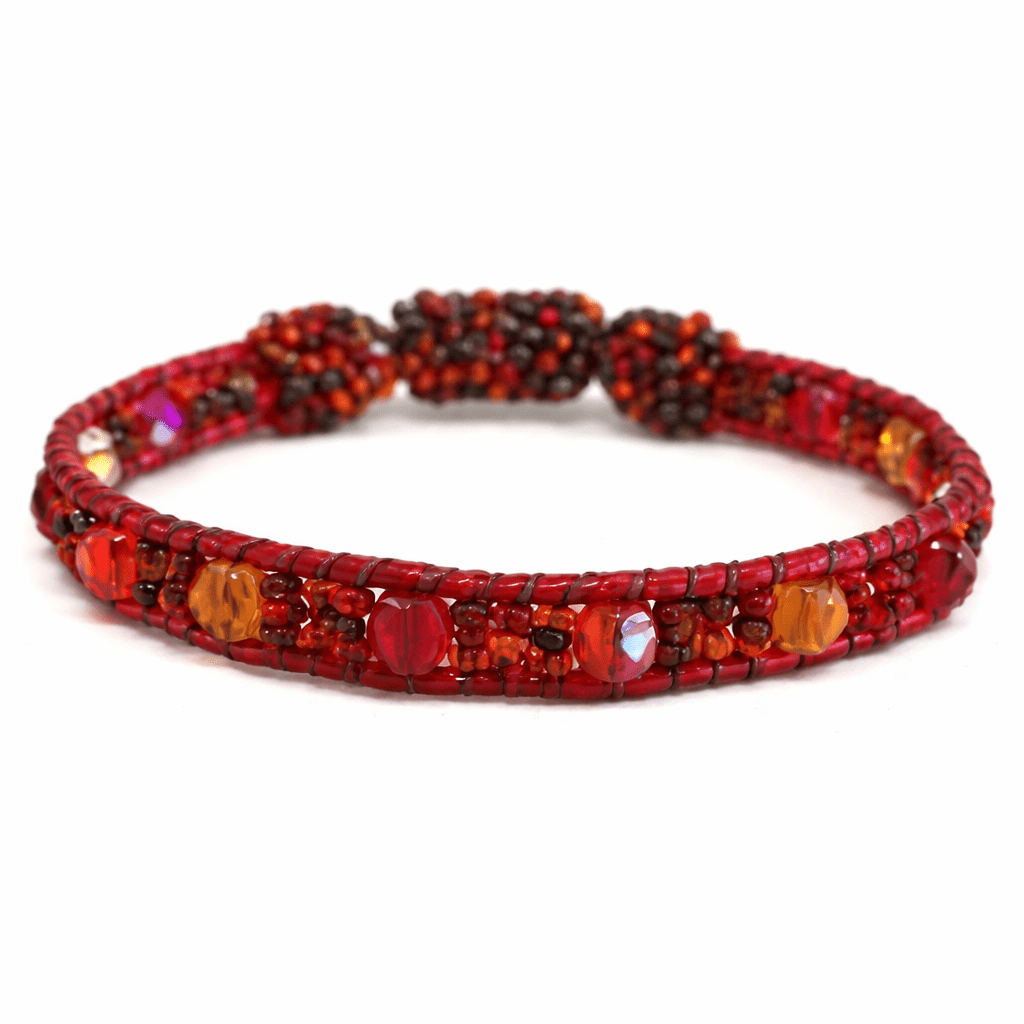 Cuero Bracelet with Magnetic Closure - Guatemala Bracelets La Vie Bien Cuero Bracelet with Magnetic Closure - Guatemala