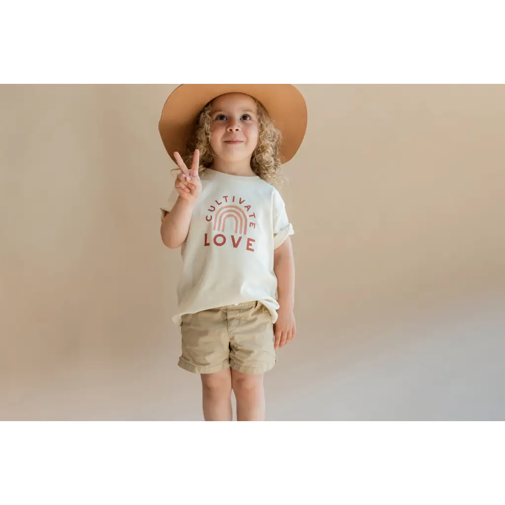 Cultivate Love Organic Cotton T-shirt for Kids