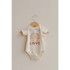 Cultivate Love Organic Cotton Baby Bodysuit by Polished Prints