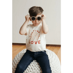 Cultivate Love Organic Cotton T-shirt for Kids by Polished Prints