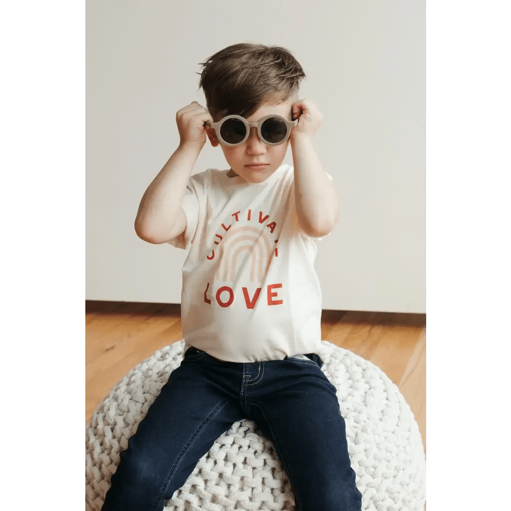Cultivate Love Organic Cotton T-shirt for Kids by Polished Prints