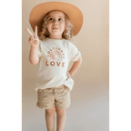 Cultivate Love Organic Cotton T-shirt for Kids by Polished Prints