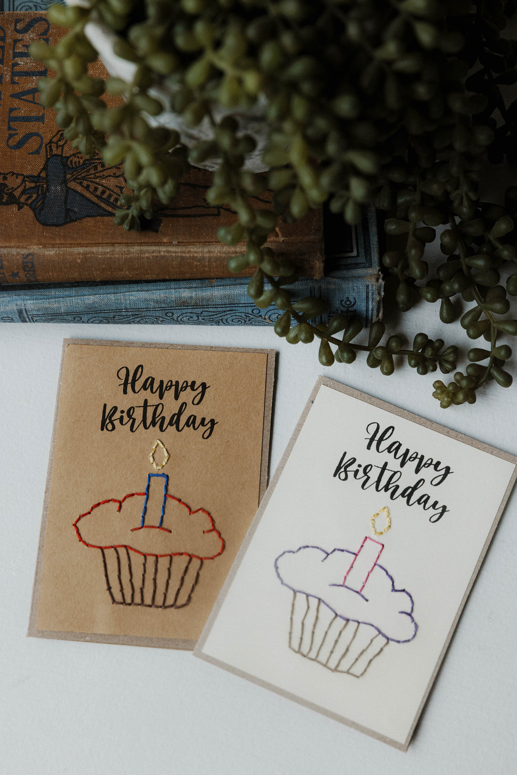 Birthday Cupcake Greeting Cards