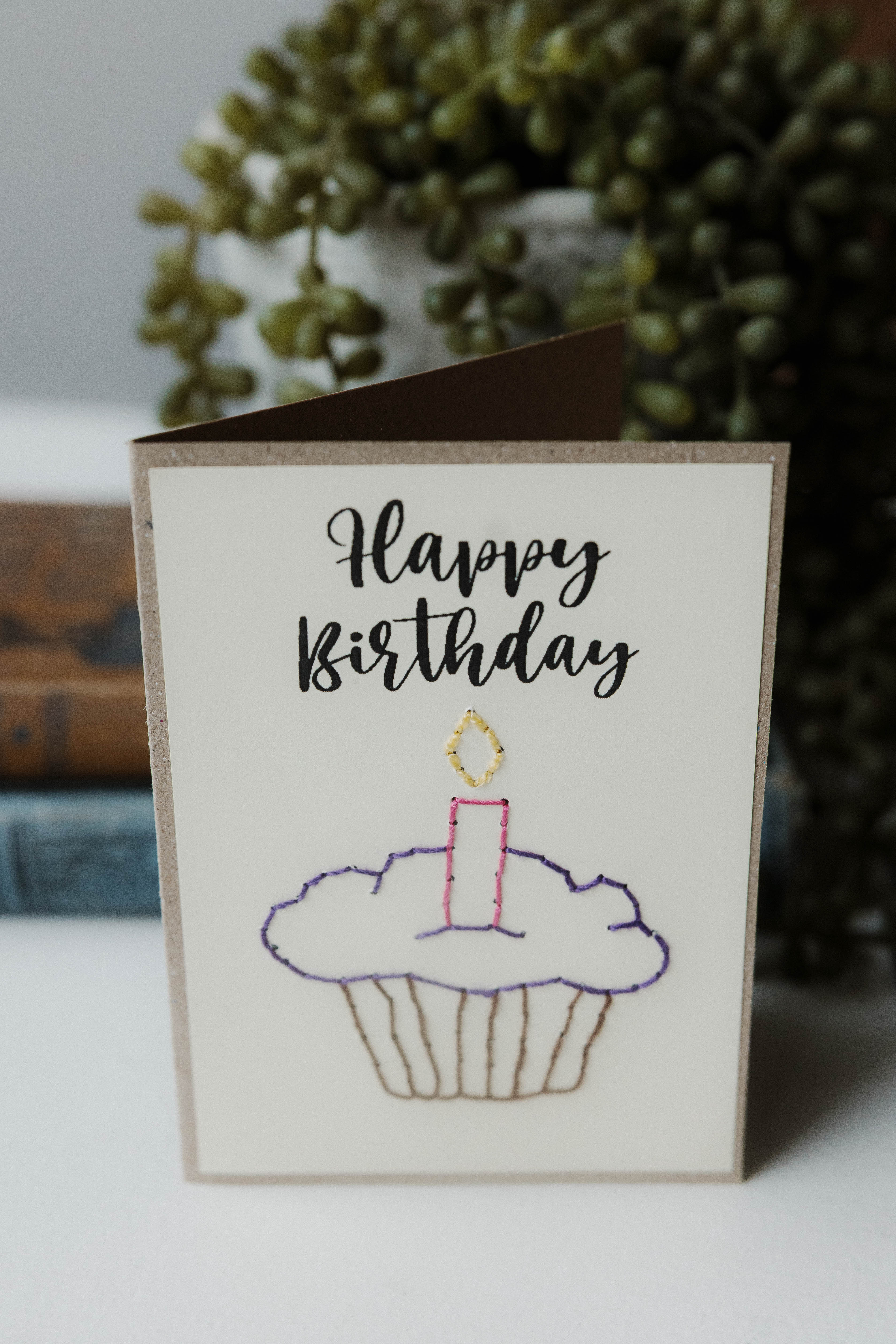 Birthday Cupcake Greeting Cards