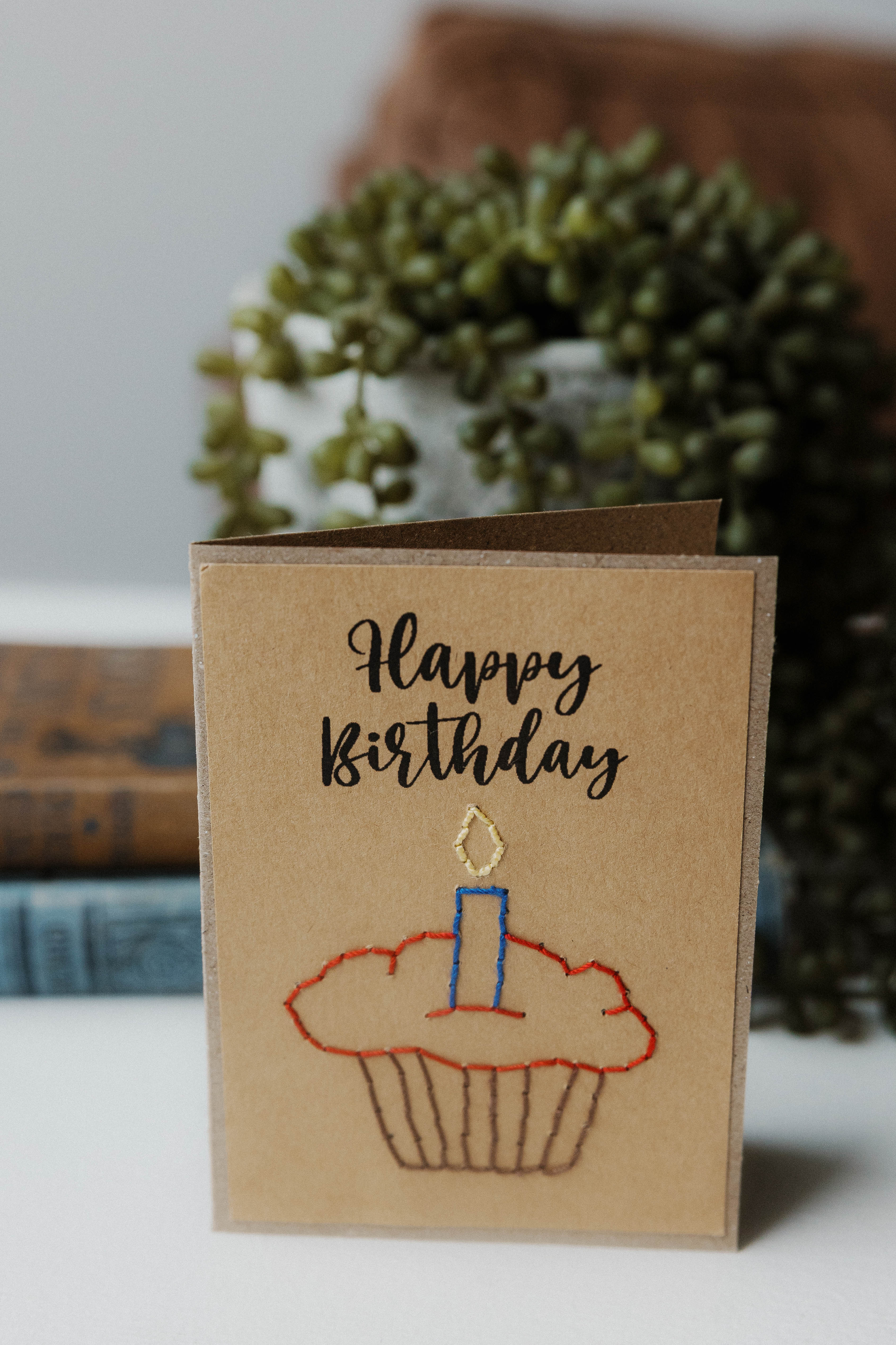 Birthday Cupcake Greeting Cards