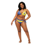 Curacao String Bikini All - Over Print Recycled String Bikini La Vie Bien Curacao String Bikini