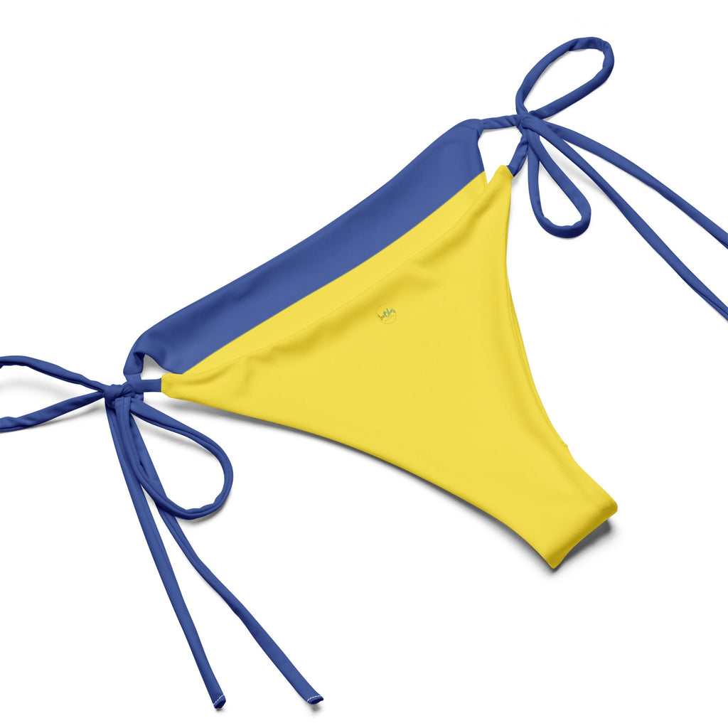 Curacao String Bikini All - Over Print Recycled String Bikini La Vie Bien Curacao String Bikini