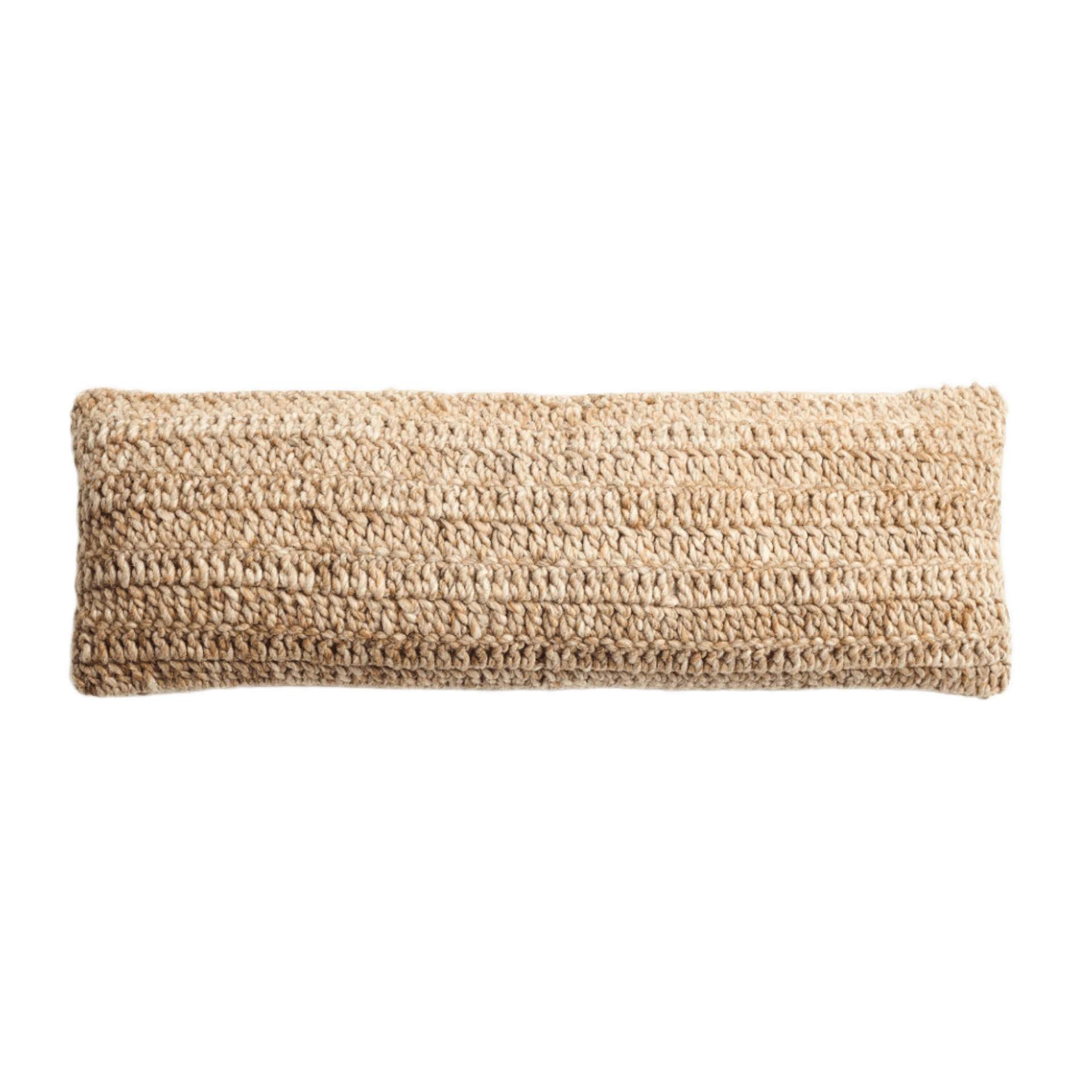 Cure Hand Crochet Large Lumbar Pillow