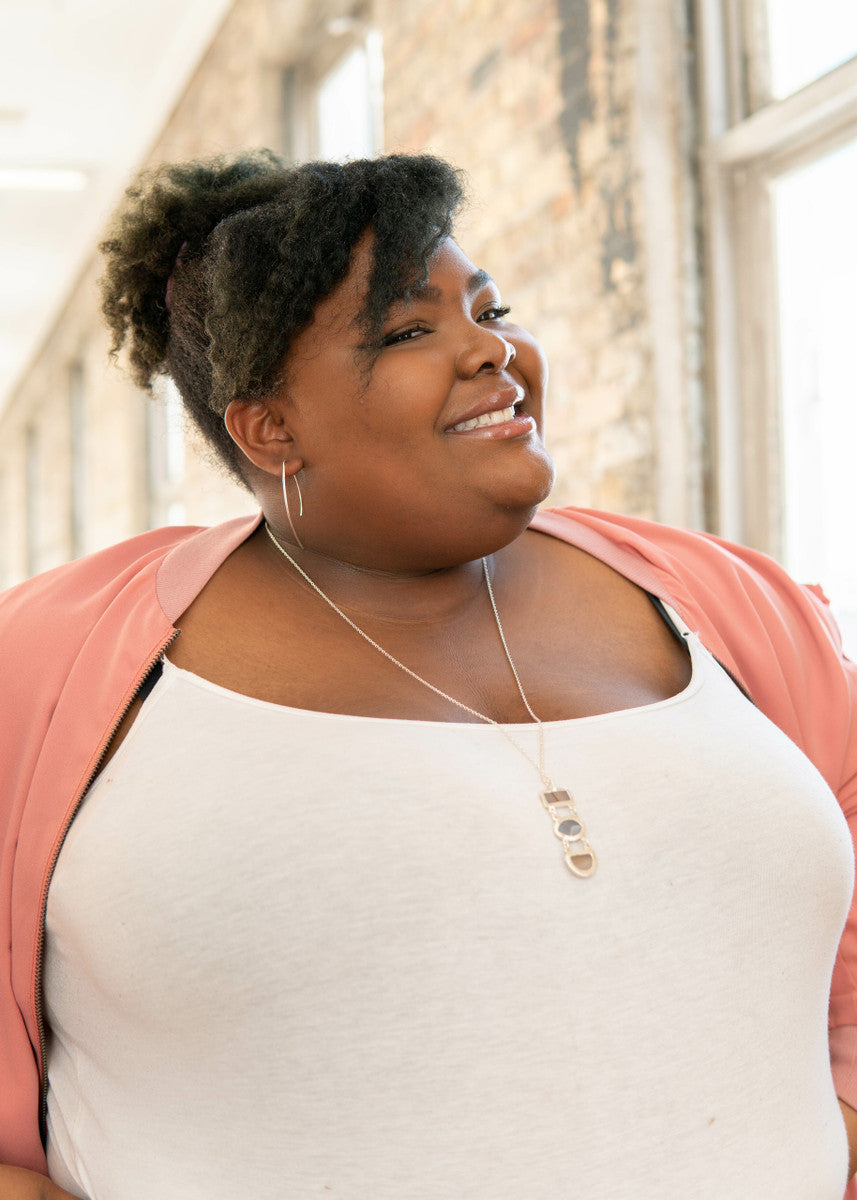 Elegant Curve Drop Earrings