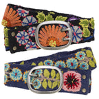 Cusco Flowers Embroidered Belt Umbrellas & Sunglasses & Accessories La Vie Bien Cusco Flowers Embroidered Belt
