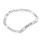 Custom Amharic Men's Name Bracelet La Vie Bien Custom Amharic Men's Name Bracelet