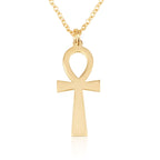 Custom Ankh Necklace La Vie Bien Custom Ankh Necklace
