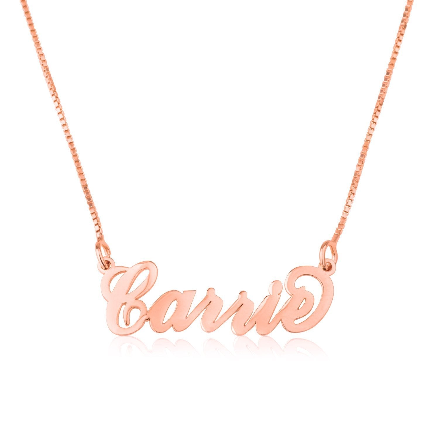 Custom Carrie Name Necklace