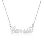 Custom Carrie Name Necklace La Vie Bien Custom Carrie Name Necklace