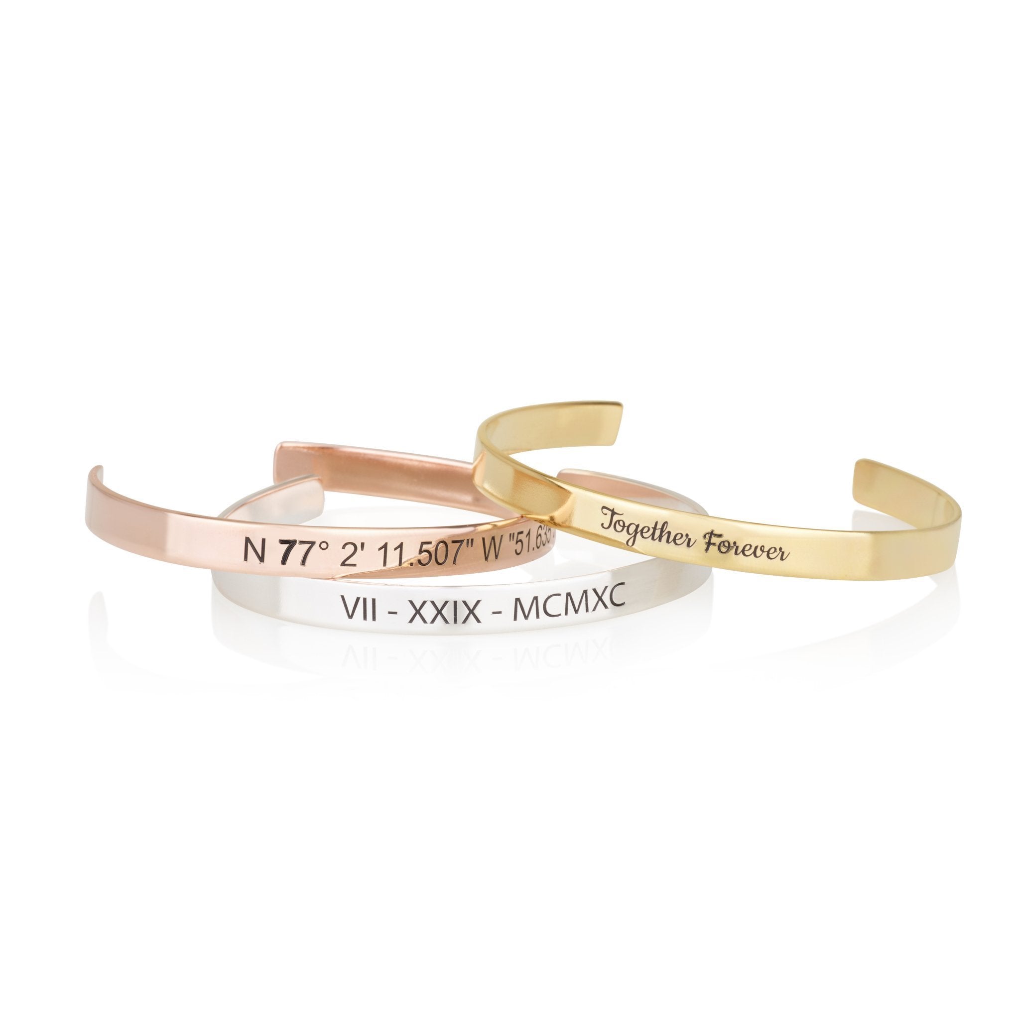 Custom Engraved Cuff Bracelet