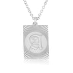 Custom Engraved Old English Initial Necklace La Vie Bien Custom Engraved Old English Initial Necklace